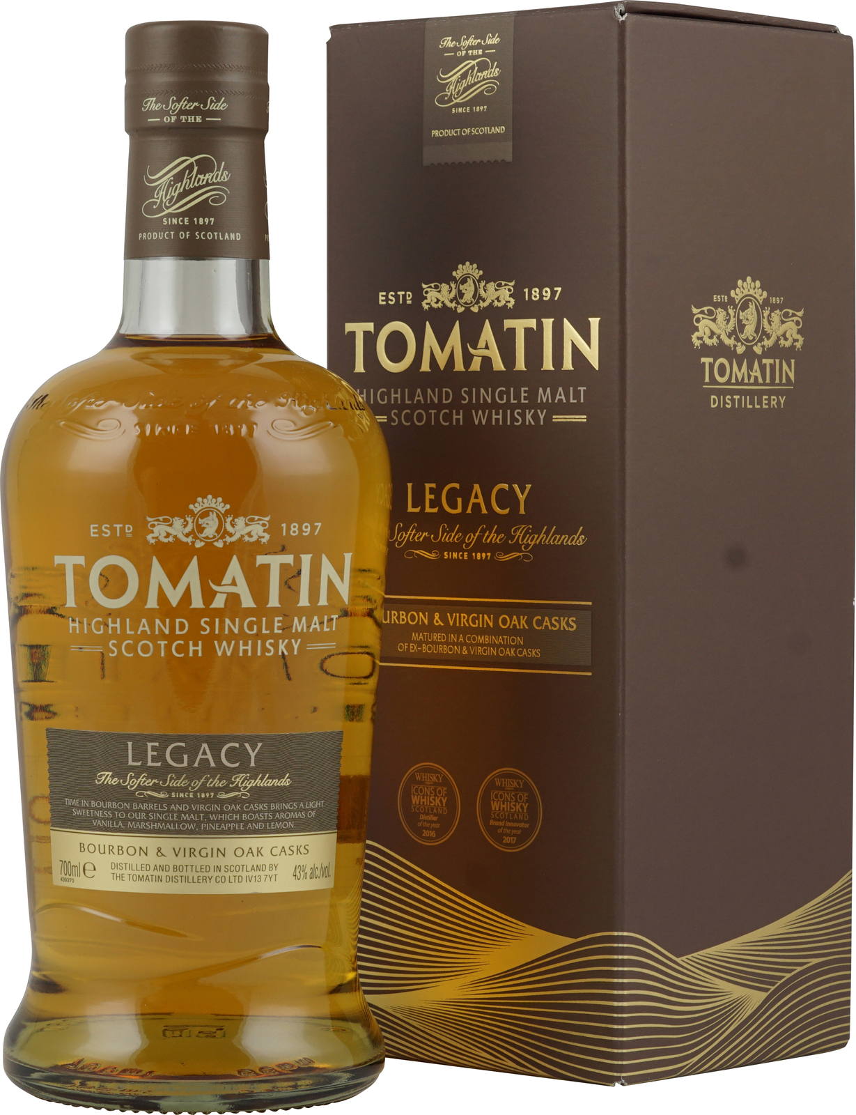 Tomatin Legacy Highland Single Malt Scotch Whisky L