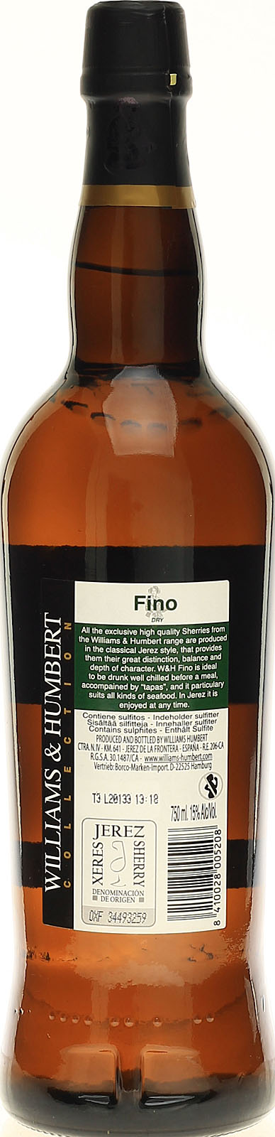 Don Zoilo W H Collection Sherry Fino Dry Im Shop Kaufen