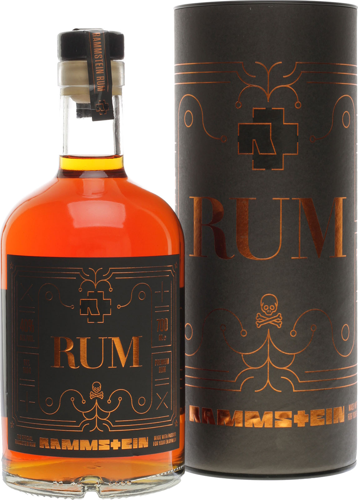 Rammstein Rum 0,7 Liter 40 % Vol. &ndash;&gt; BarFish - Spirituosen, Sirupe