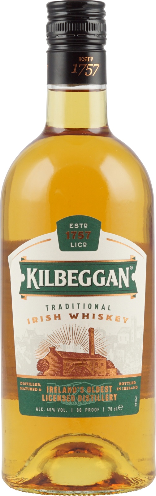 Kilbeggan Traditional Irish Whiskey bei barfish.de