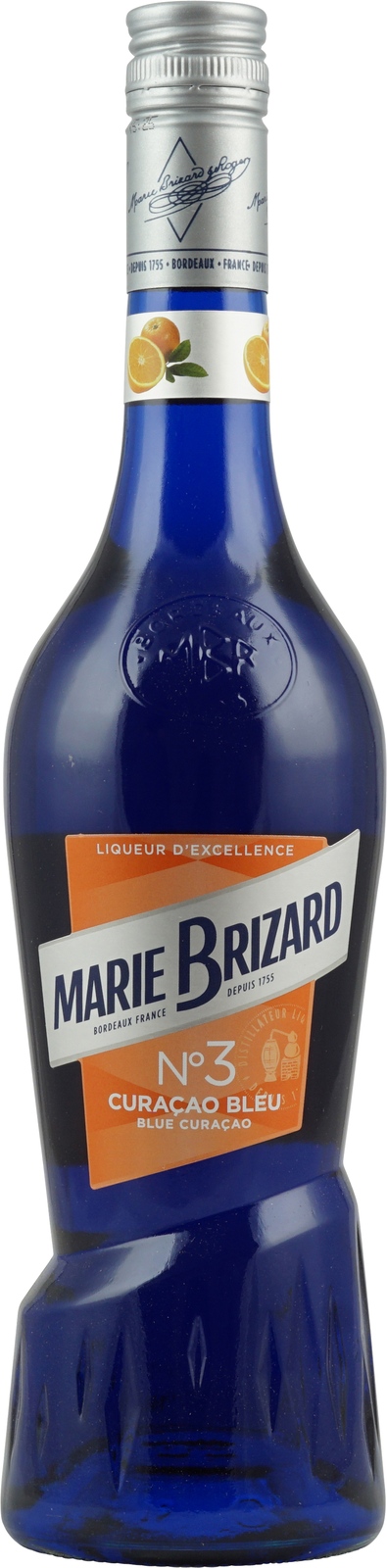 Marie Brizard Curaçao Bleu Bottle