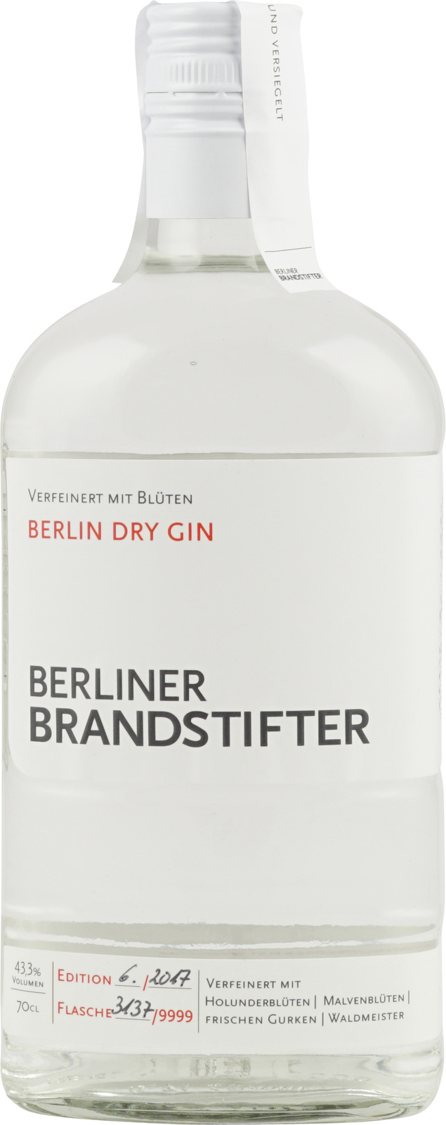 Berliner Brandstifter Berlin Dry bei Gin