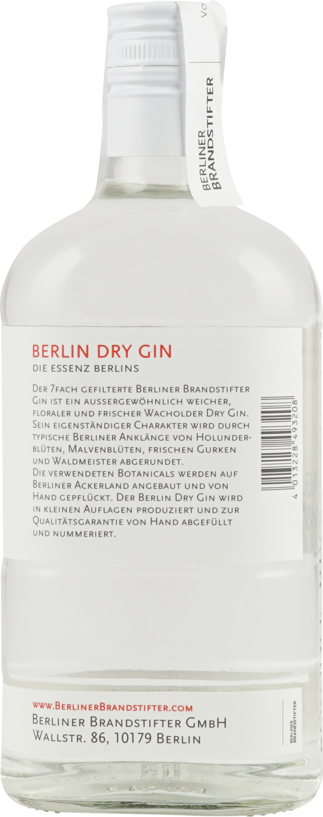 Berliner Brandstifter bei Dry Berlin Gin