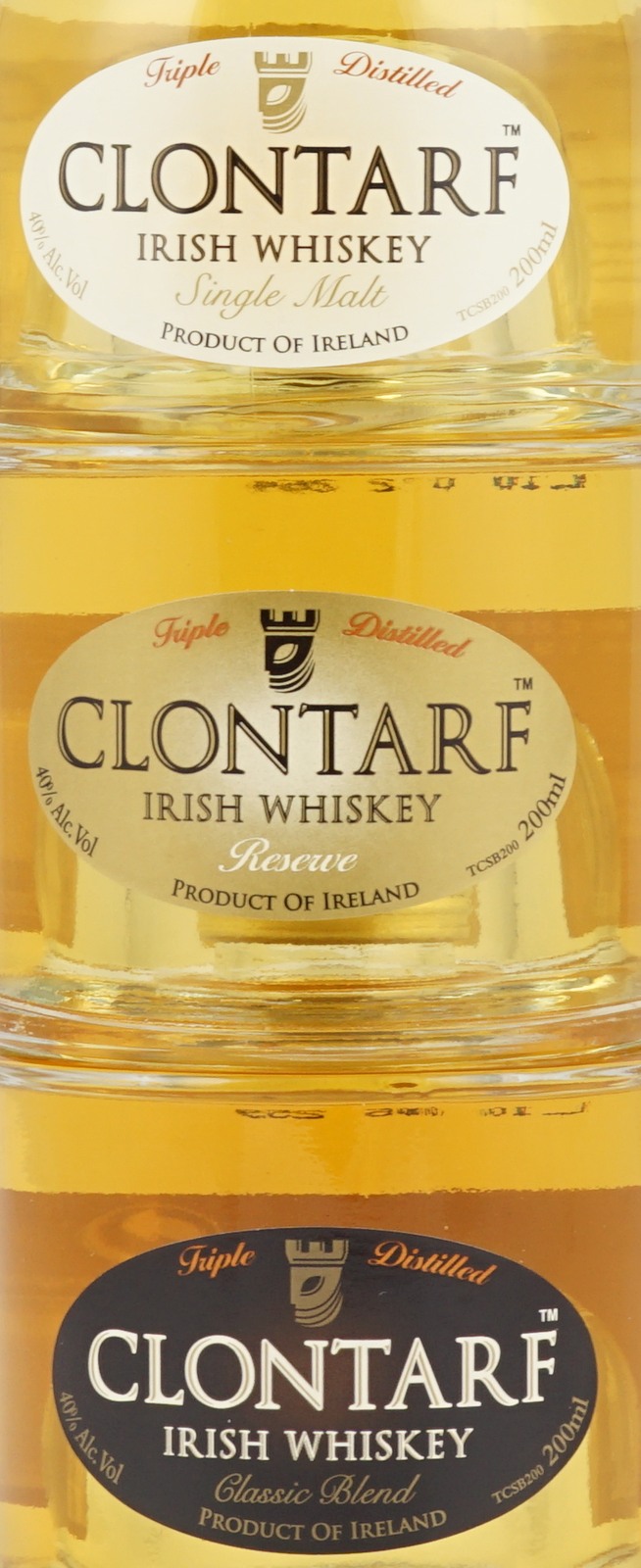 Clontarf Irish Whiskey Trinity 0,6 Liter 40% Vol.