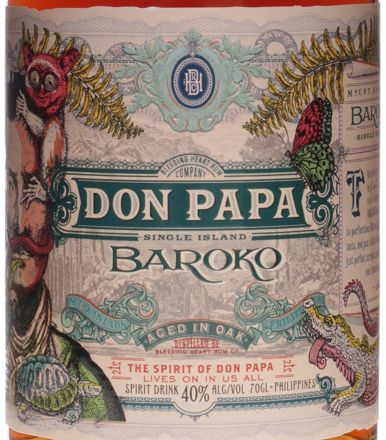 Don Papa Baroko + Hipflask