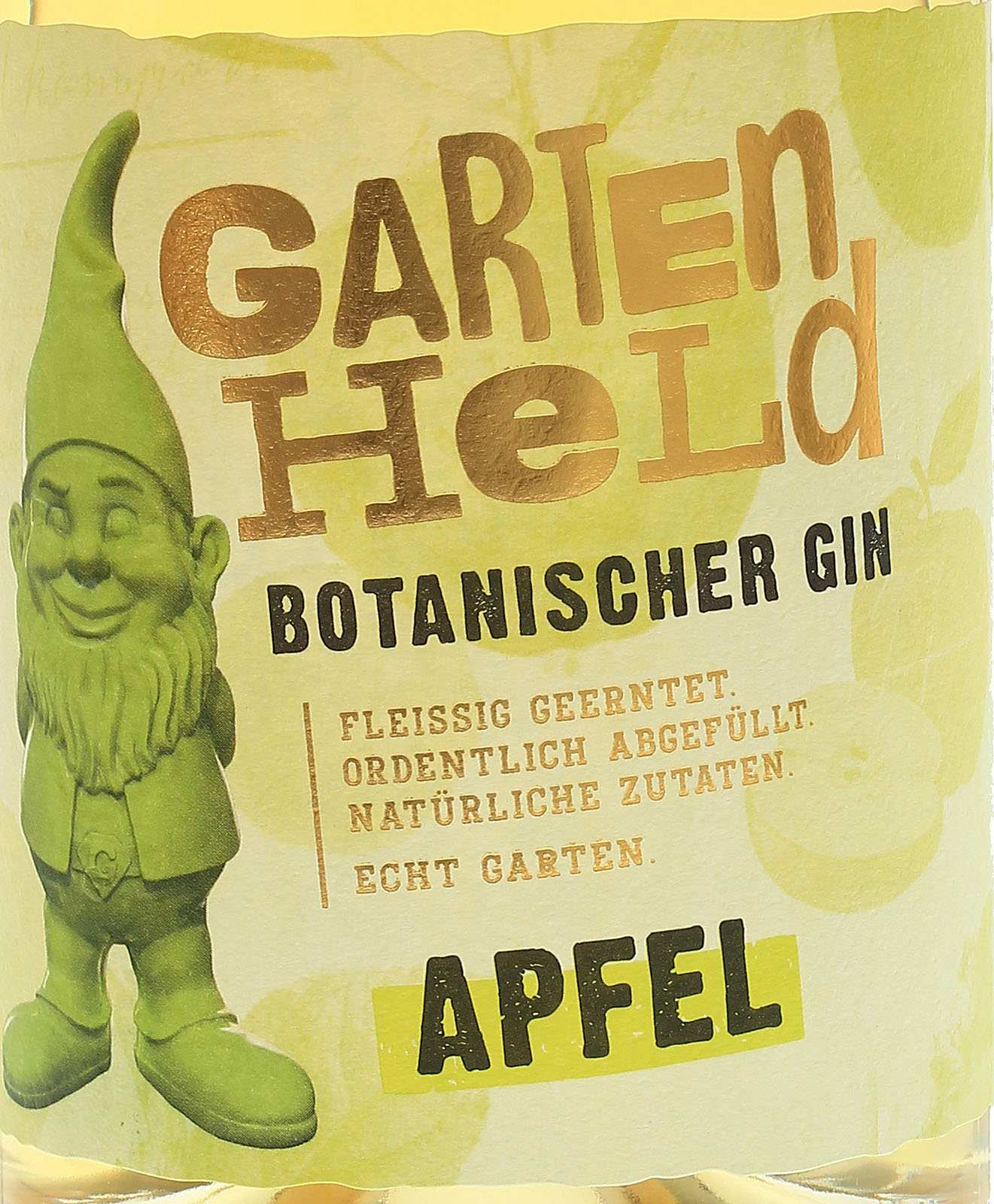 Gartenheld Botanischer Gin Apfel - kauf Shop uns im Bei