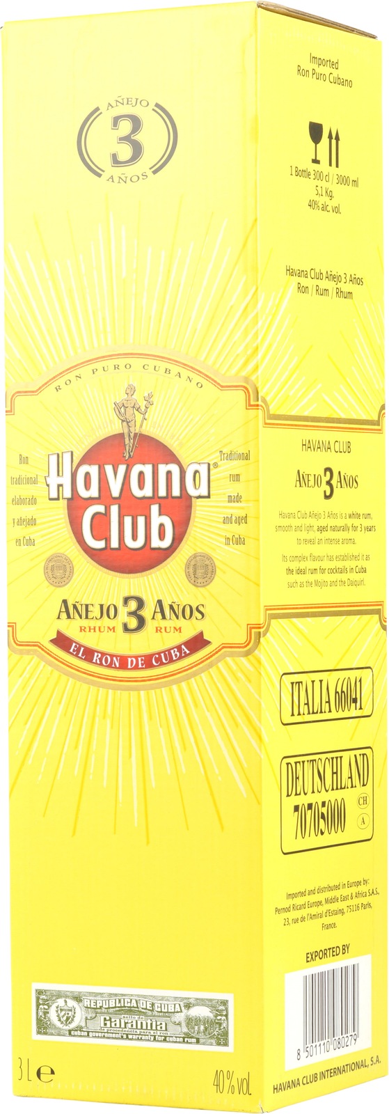 Havana Club Elektropumpe für 3l