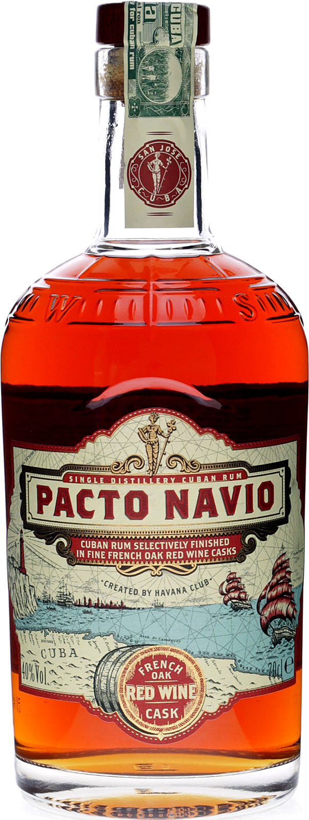 Havana Club Pacto Navio Red kaufen Finish Wine Rum Cask