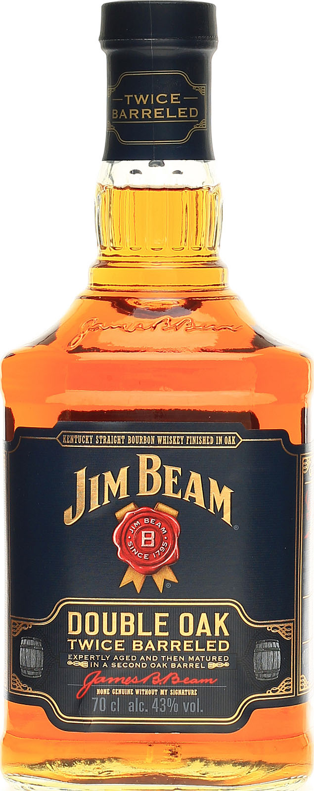 Sh Whisky Beam bei Jim uns Oak Double Twice im Barreled