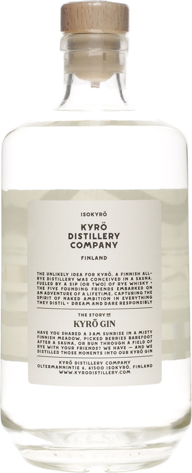 Kyrö Napue Finnish Rye Liter Roggen auf Gin der 0,5 Gin