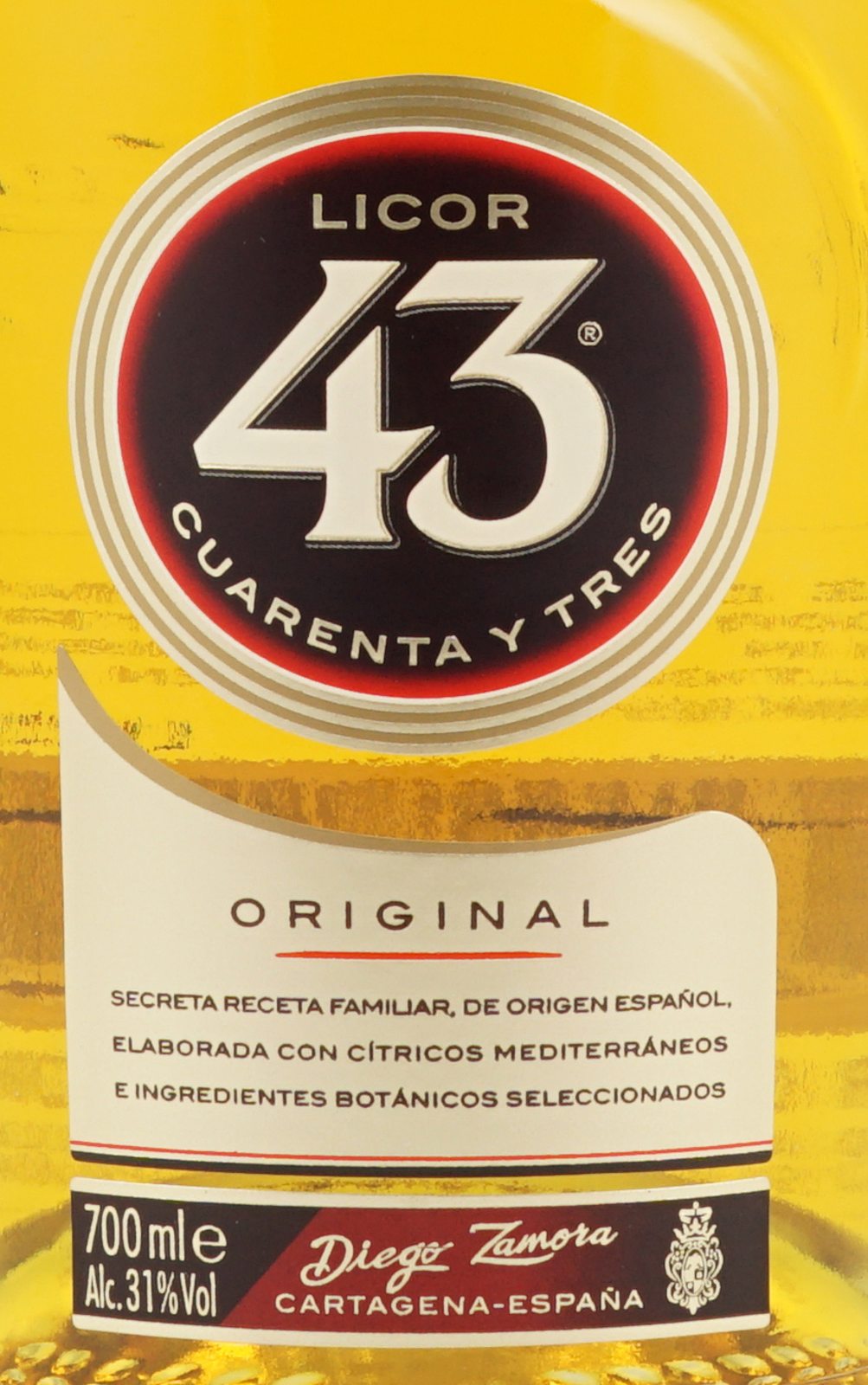 Licor 43 Cuarenta y Tres 0,7 Liter 31% Vol., Spanischer Likör, bei uns