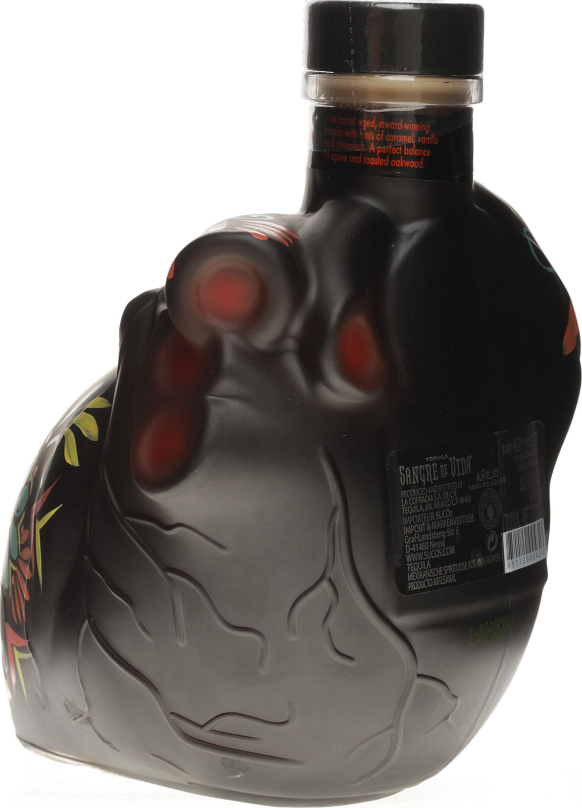 Sangre De Vida Tequila Anejo 0 7 Liter Bei Uns Im Shop   Sangre De Vida Tequila Anejo 0 7 Liter 40 Vol .16415 1 