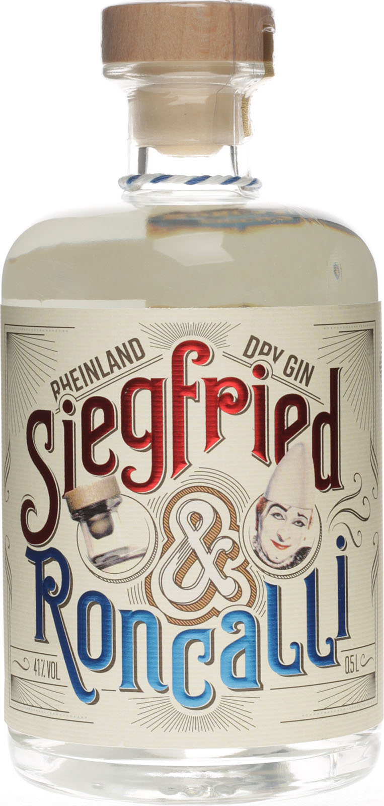 Siegfried Rheinland Roncalli Edition Dry Gin Liter 0,5
