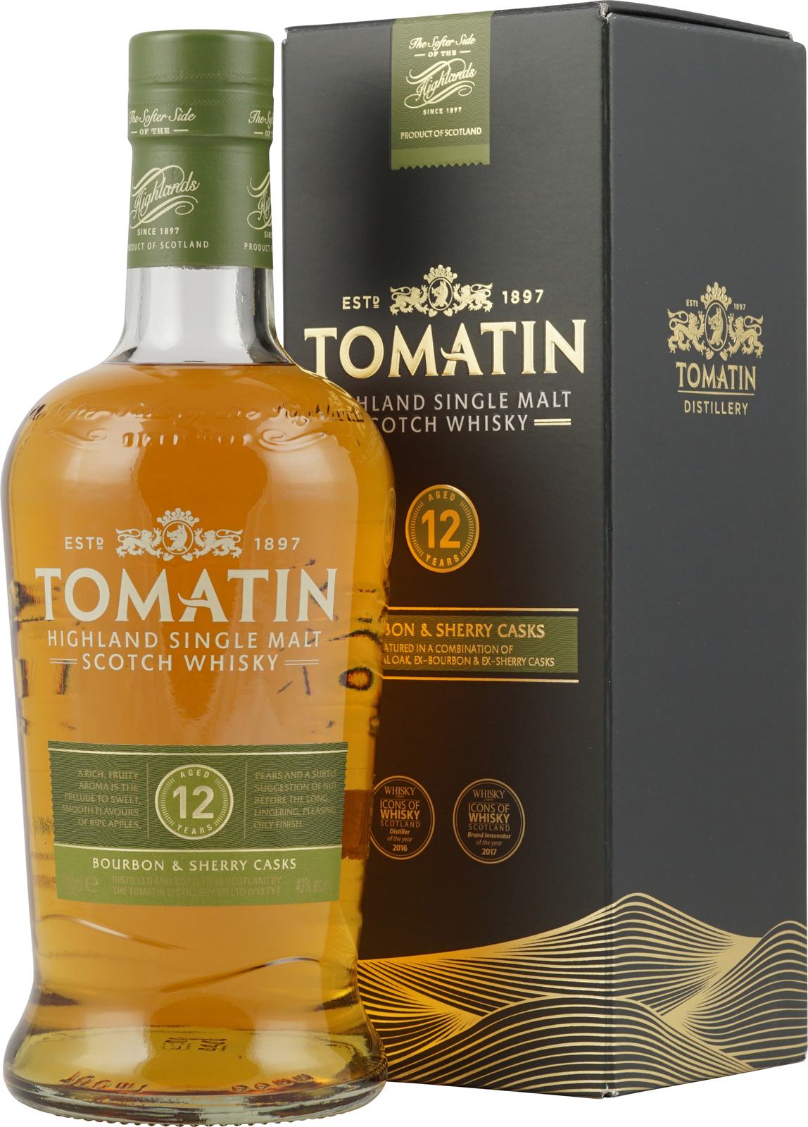 Tomatin Highland Jahre Scotch Malt 14 Single Whisky