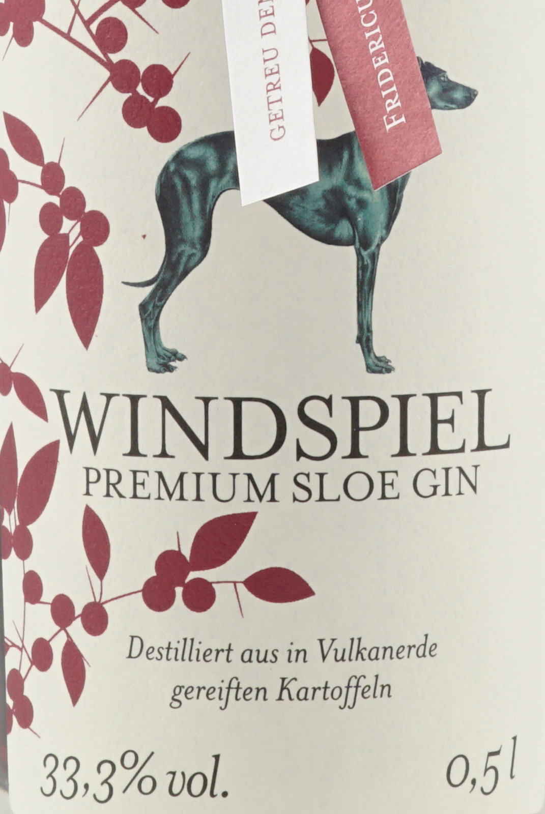 Windspiel Premium Sloe Gin 33,3 Liter 0,5 